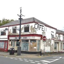 One of the priority projects on Elliott Street, where works are now on site. The shop to the left of the former Chippy will become the HAZ office